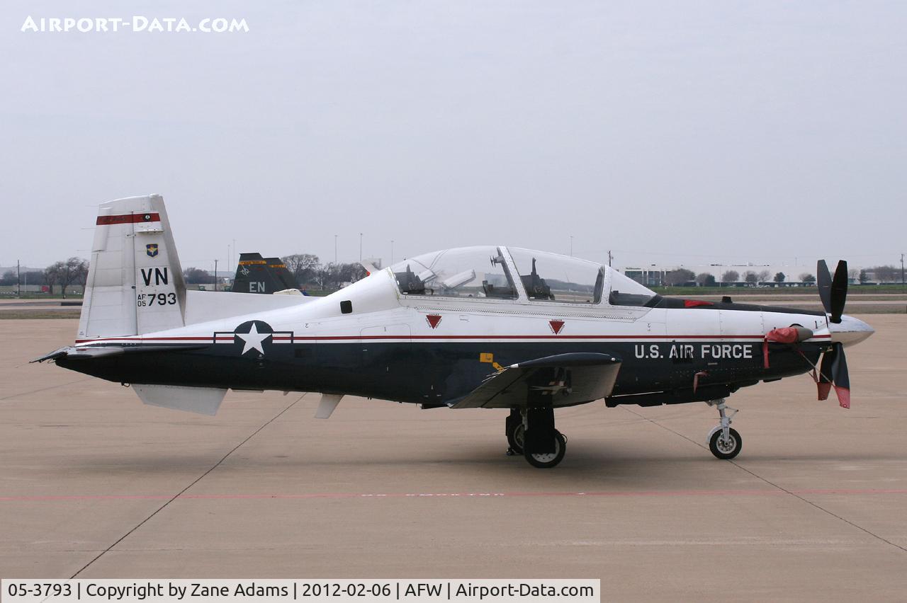 05-3793, 2005 Raytheon T-6A Texan II C/N PT-345, At Alliance Airport - Fort Worth, TX