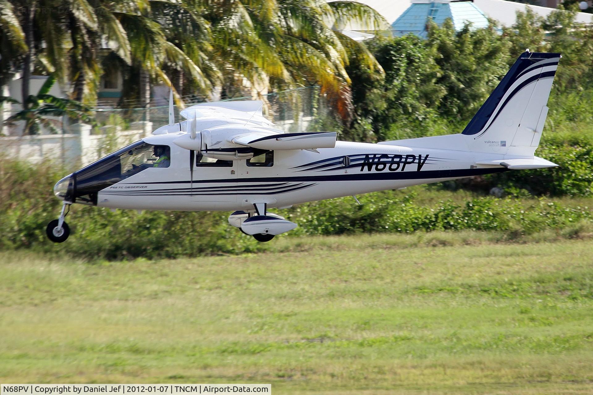 N68PV, 2007 Vulcanair P-68TC Observer C/N 442-07/OTC, N68pv