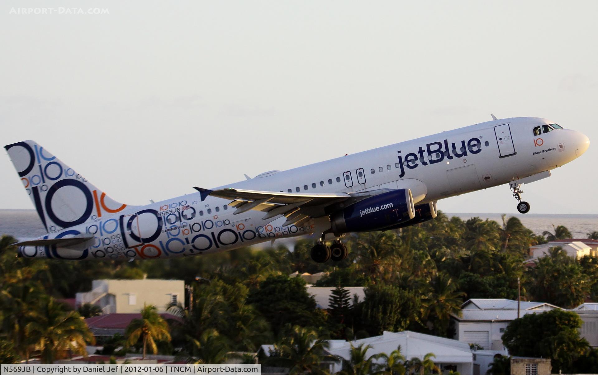 N569JB, 2003 Airbus A320-232 C/N 2075, N569JB