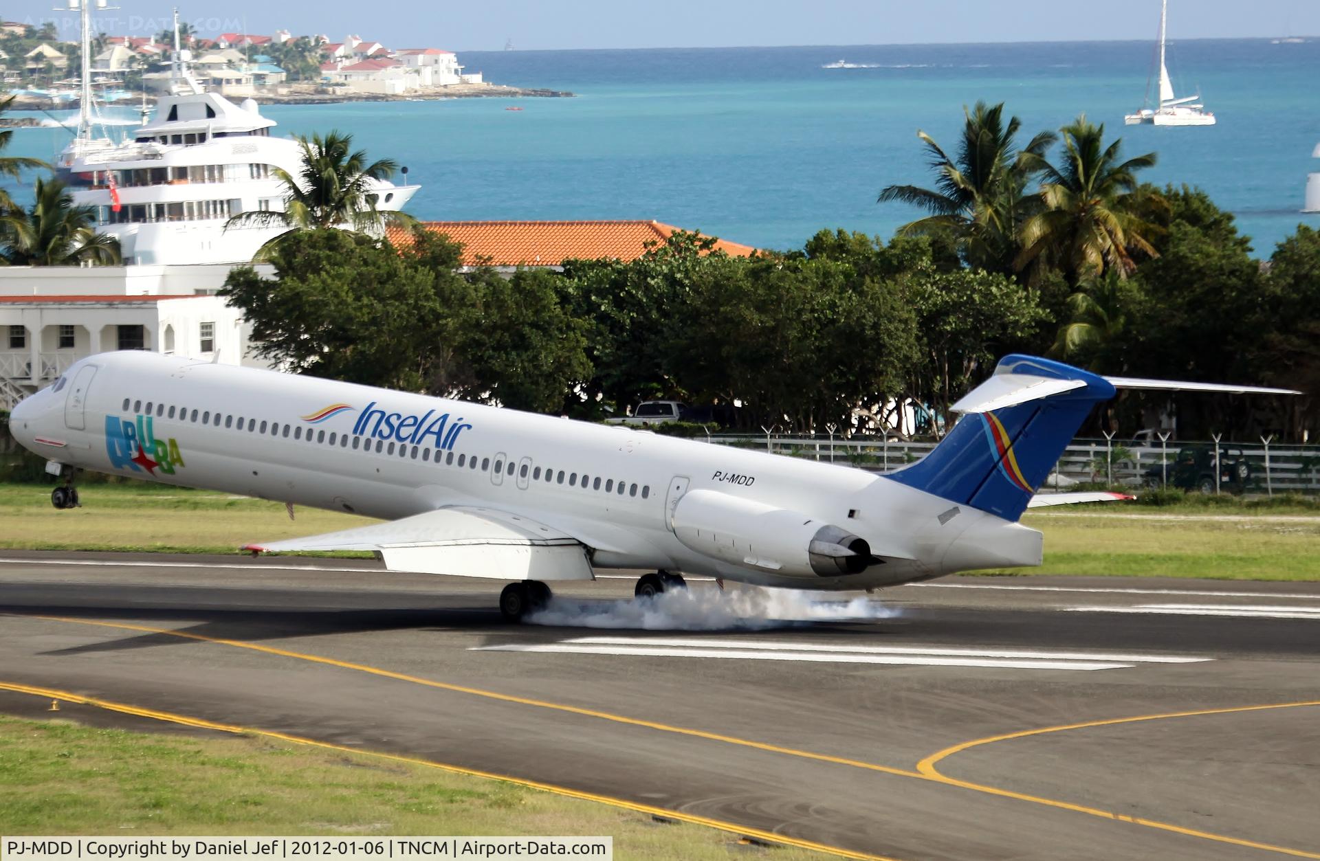 PJ-MDD, 1990 McDonnell Douglas MD-82 (DC-9-82) C/N 49972, PJ-MDD