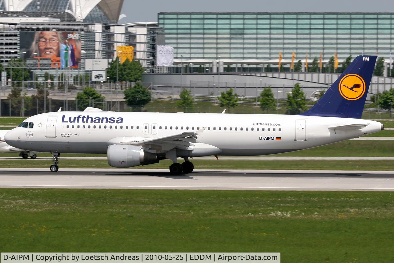 D-AIPM, 1990 Airbus A320-211 C/N 104, named 