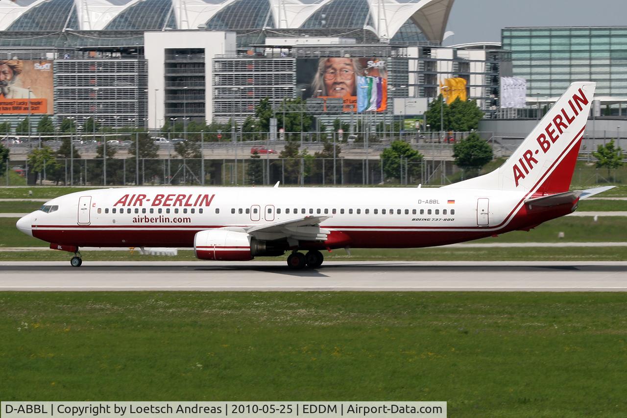 D-ABBL, 1998 Boeing 737-85F C/N 28821, withe nose AB