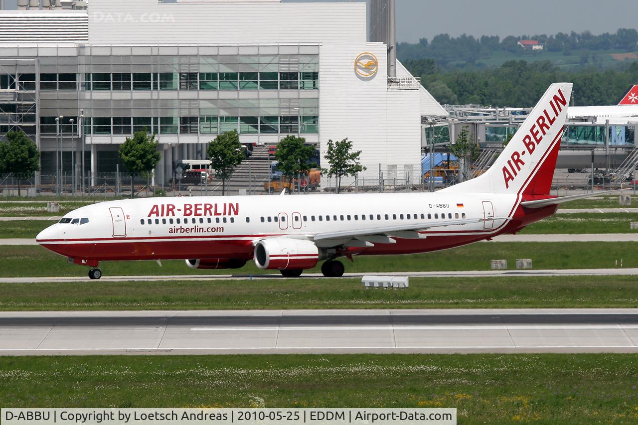 D-ABBU, 2001 Boeing 737-8Q8 C/N 30627, Air Berlin