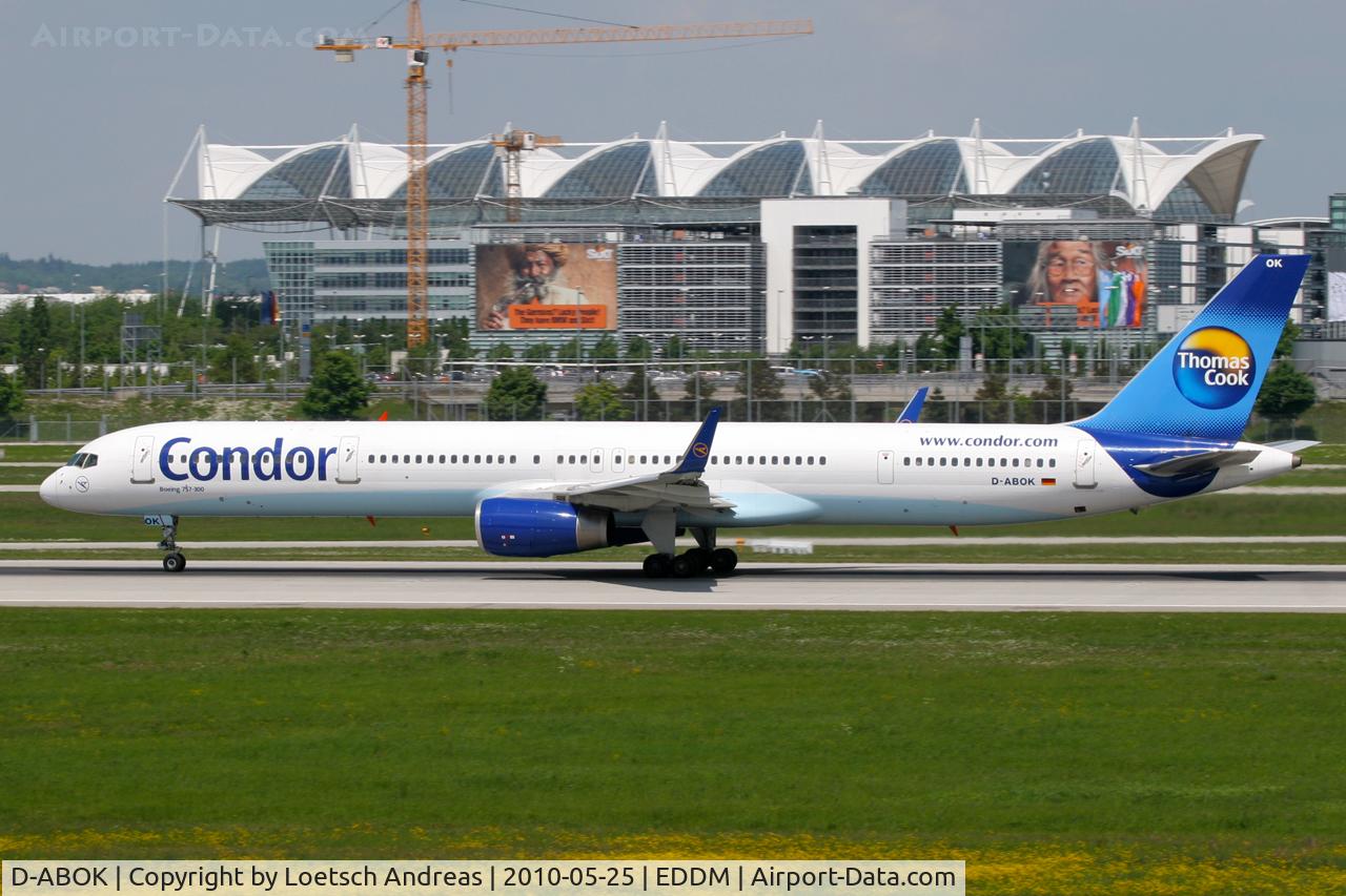 D-ABOK, 2000 Boeing 757-330 C/N 29020, Condor