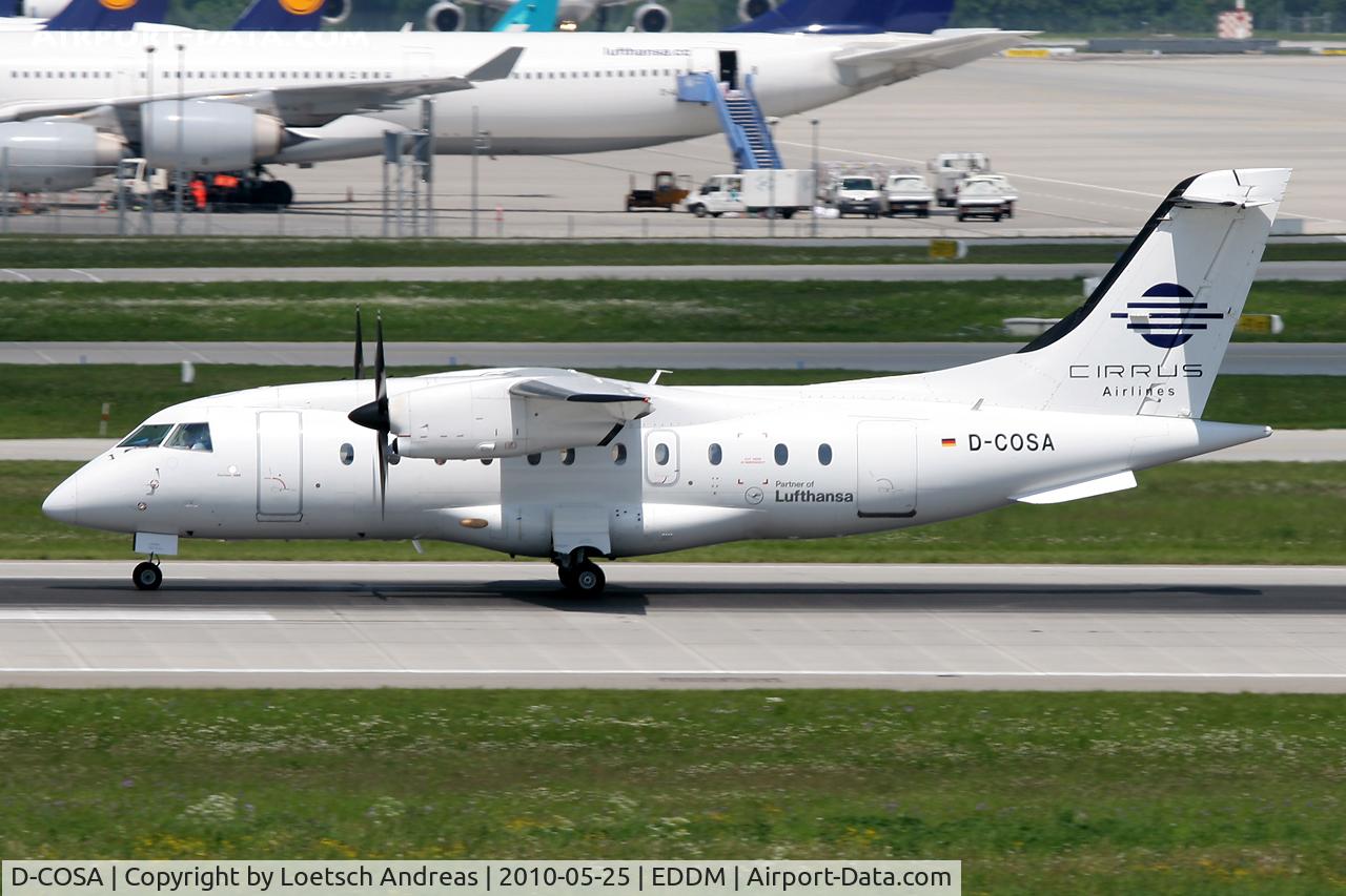 D-COSA, 1997 Dornier 328-110 C/N 3085, Cirrus Airlines for DLH