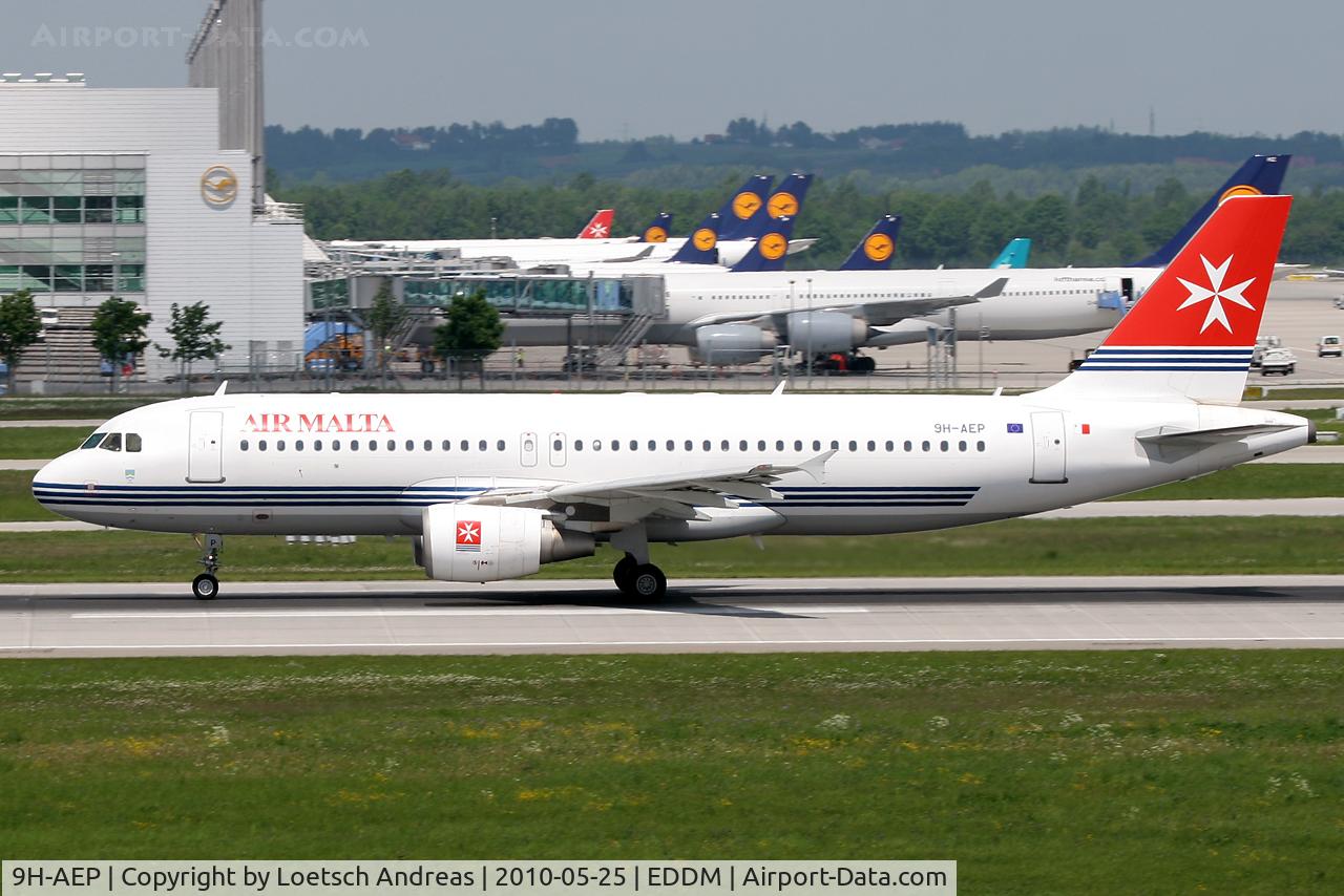 9H-AEP, 2007 Airbus A320-214 C/N 3056, Air Malta