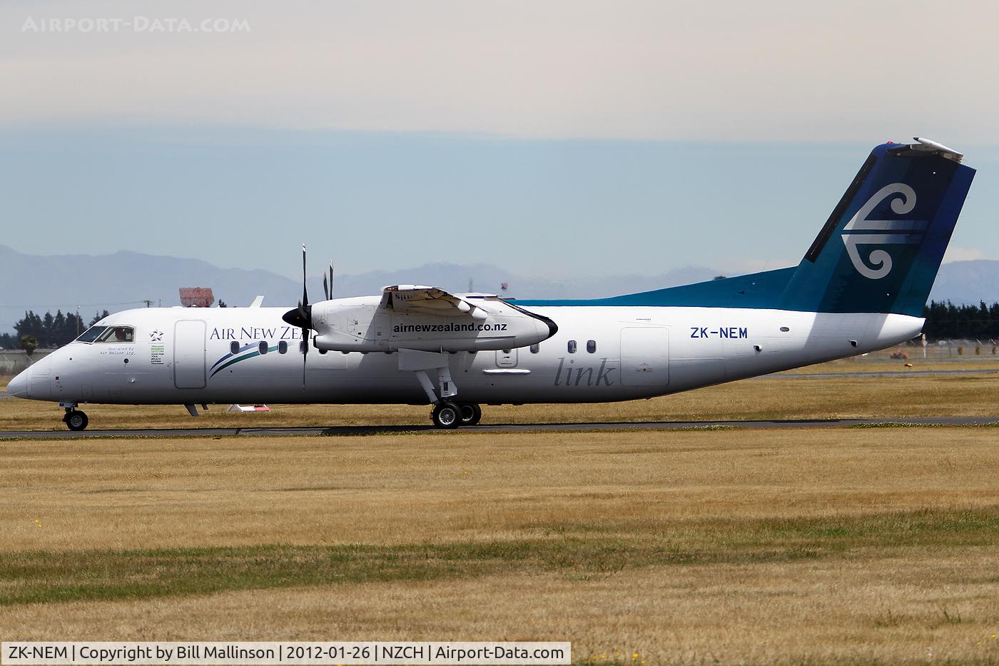 ZK-NEM, 2006 De Havilland Canada DHC-8-311 Dash 8 C/N 630, readying for 29