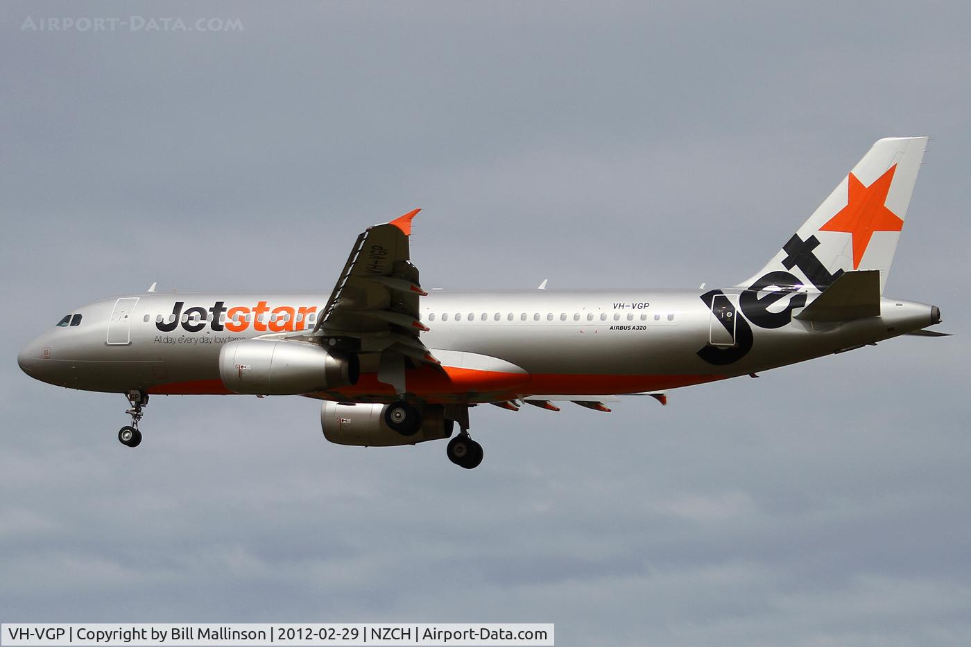VH-VGP, 2010 Airbus A320-232 C/N 4343, after losing its 