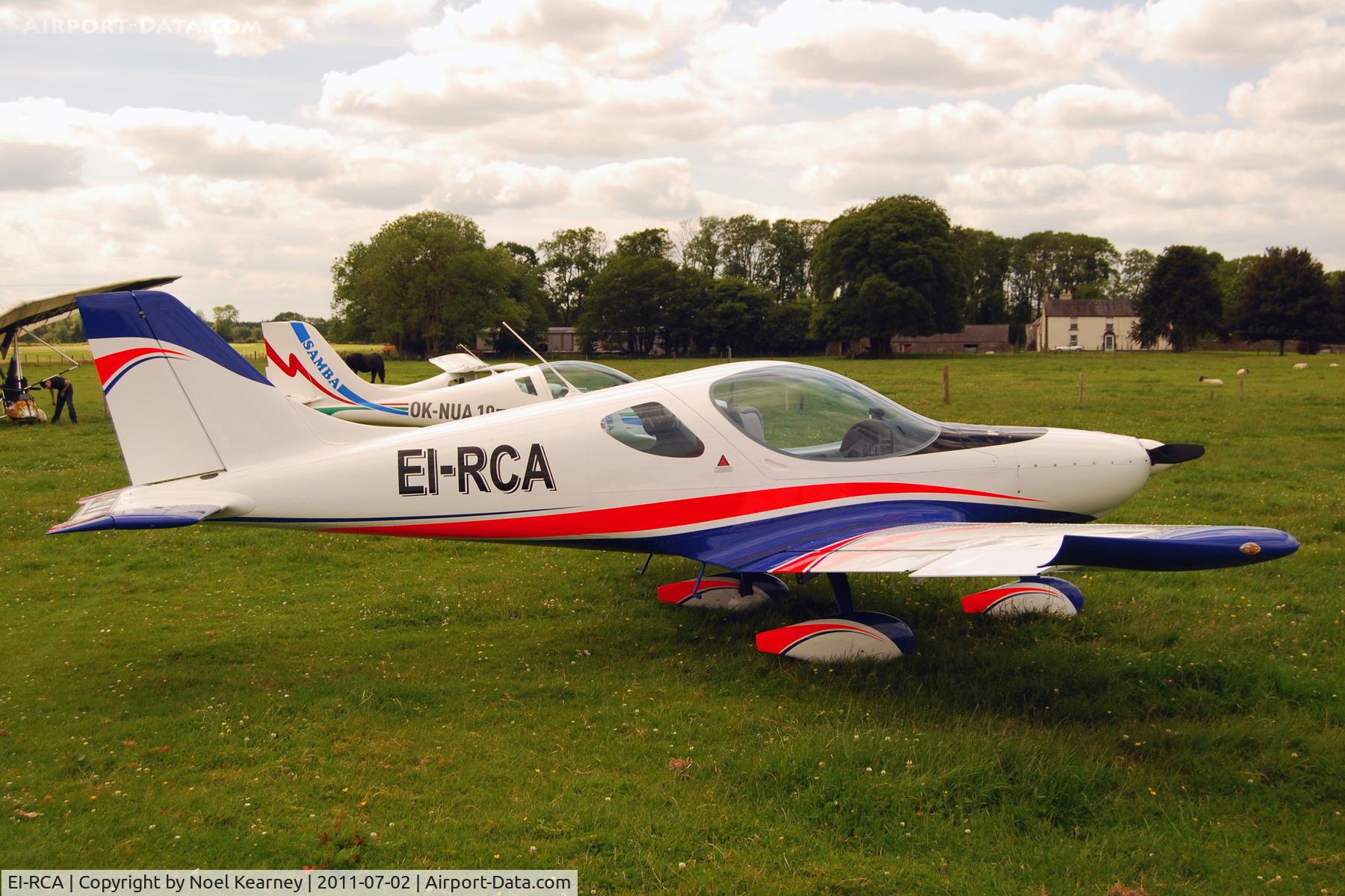 EI-RCA, Roko Aero NG4 UL C/N 019/2009, Pictured at Birr Airfield, during the annual Fly-in.
