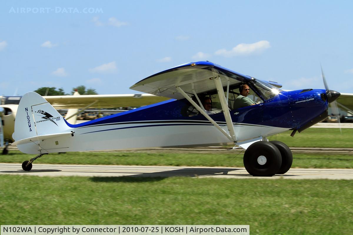 N102WA, Cub Crafters CC11-160 Carbon Cub SS C/N CC11-00115, EAA Airventure 2010.