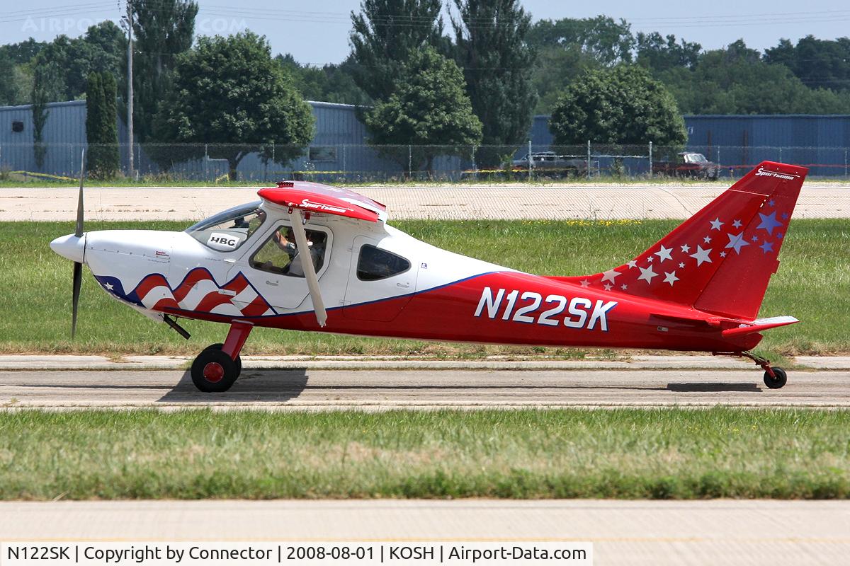 N122SK, 2007 Galsair GS-2 Sportsman C/N 7207, EAA Airventure 2008.