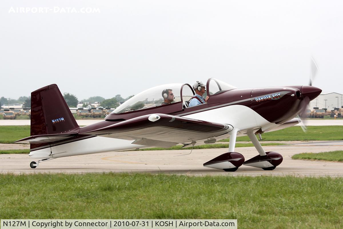 N127M, 2006 Vans RV-8 C/N 81608, EAA Airventure 2010.