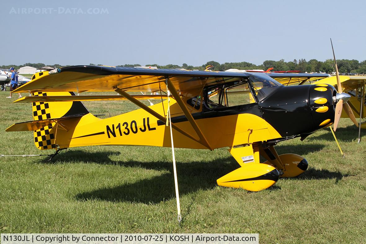 N130JL, 1996 Skystar Kitfox Classic 4 C/N C9411-0077, EAA Airventure 2010.