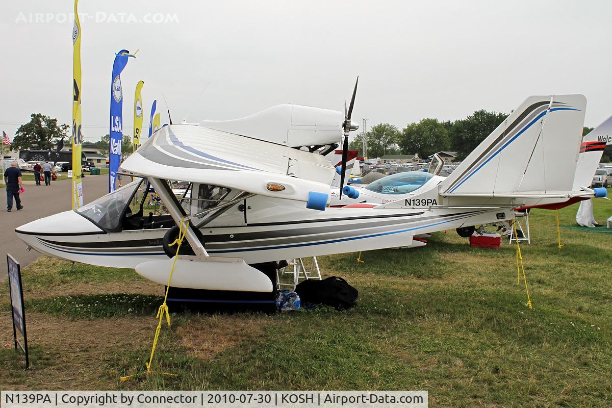 N139PA, Progressive Aerodyne Searey LSX C/N LSX003, EAA Airventure 2010.