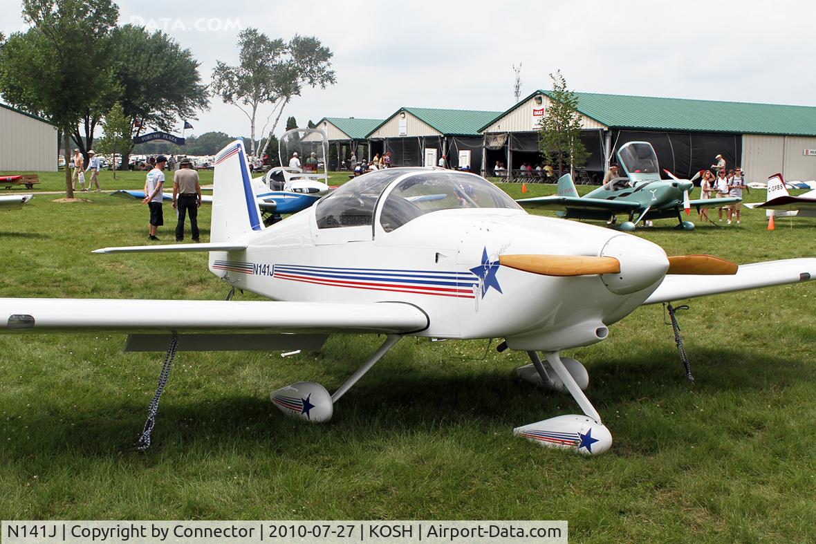 N141J, 1999 Vans RV-6A C/N 23376, EAA Airventure 2010.