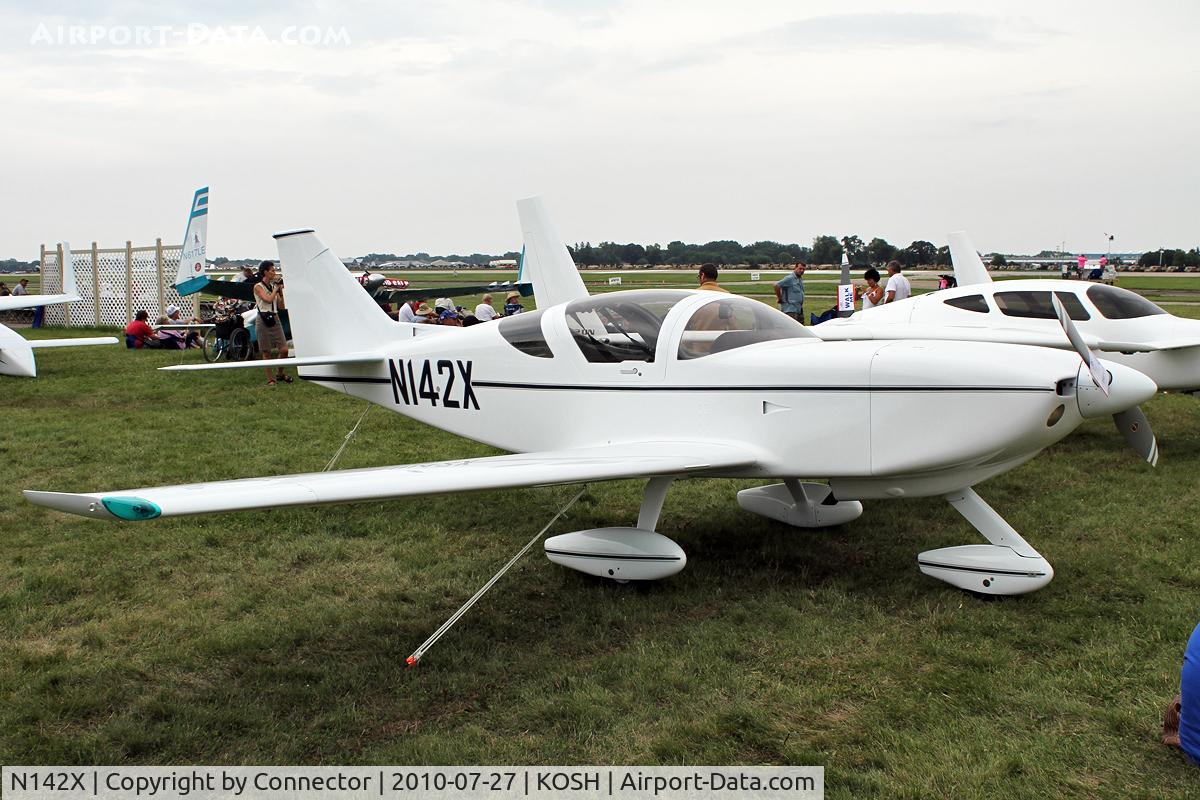 N142X, Stoddard-Hamilton Glasair II-S FT C/N 54982, EAA Airventure 2010.