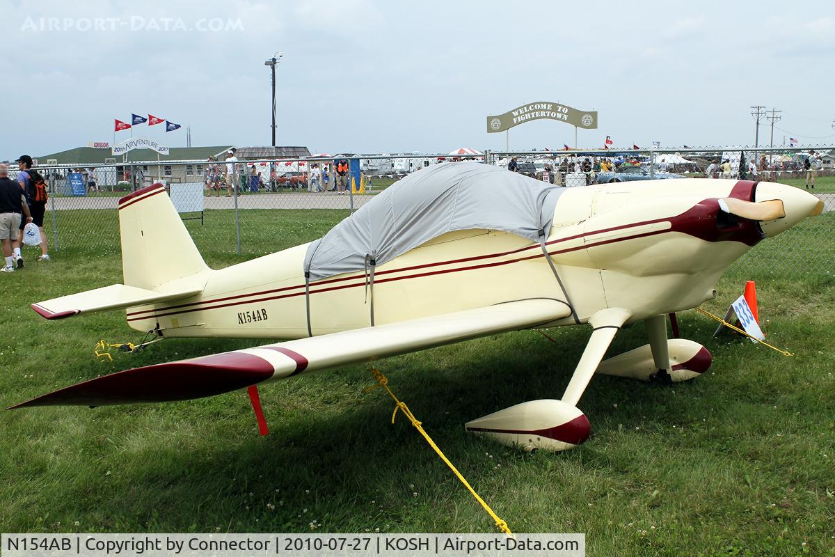 N154AB, 1997 Vans RV-3A C/N EC10868, EAA Airventure 2010.