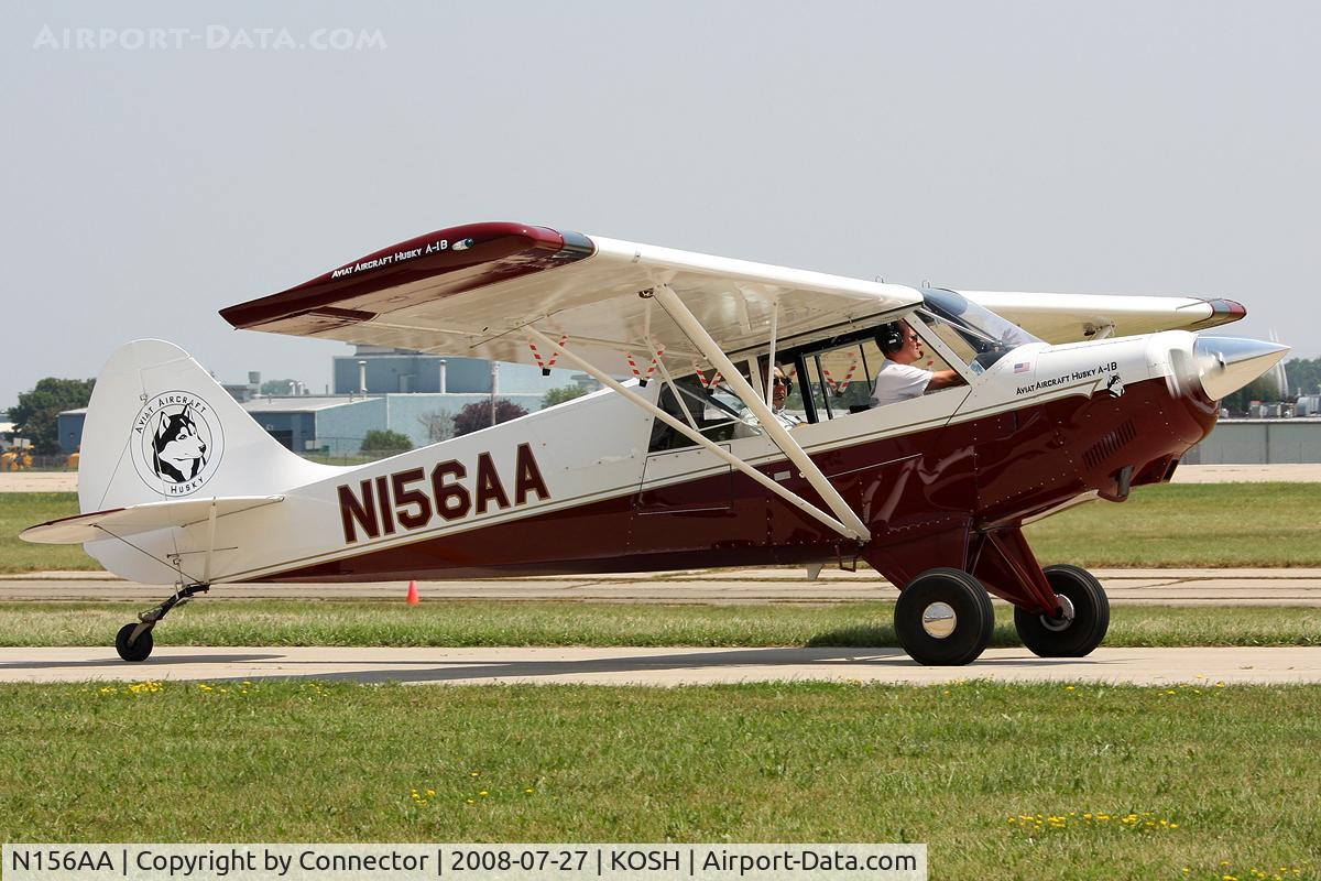 N156AA, 2007 Aviat A-1B Husky C/N 2390, EAA Airventure 2008.