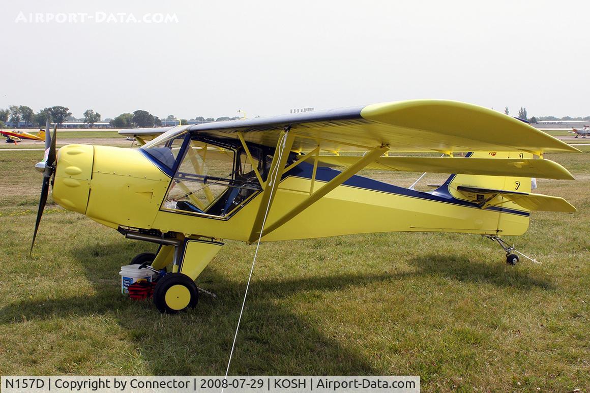 N157D, 2005 Skystar Kitfox Speedster C/N SGD007, EAA Airventure 2008.