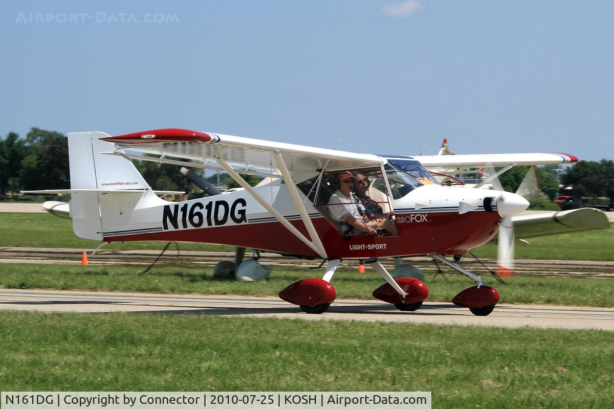 N161DG, Aeropro Eurofox LSA C/N 21207, EAA Airventure 2010.