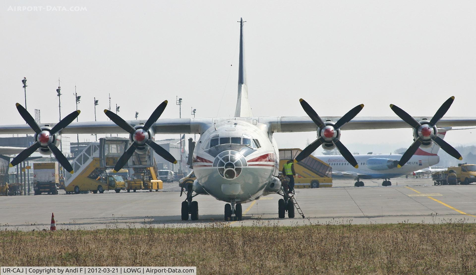 UR-CAJ, Antonov An-12BK C/N 8346106, Meridian Avia AN-12