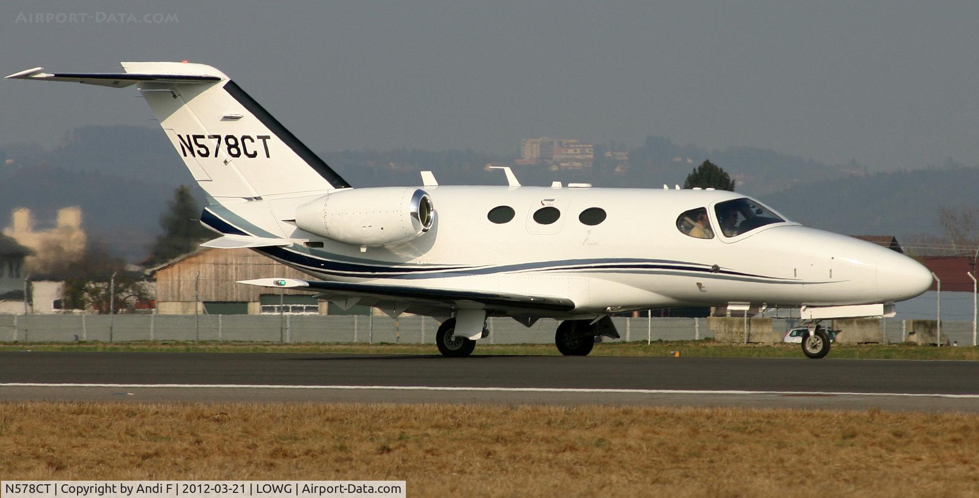 N578CT, Cessna 510 Citation Mustang C/N 510-0342, Africair Inc Dba Cessna 510