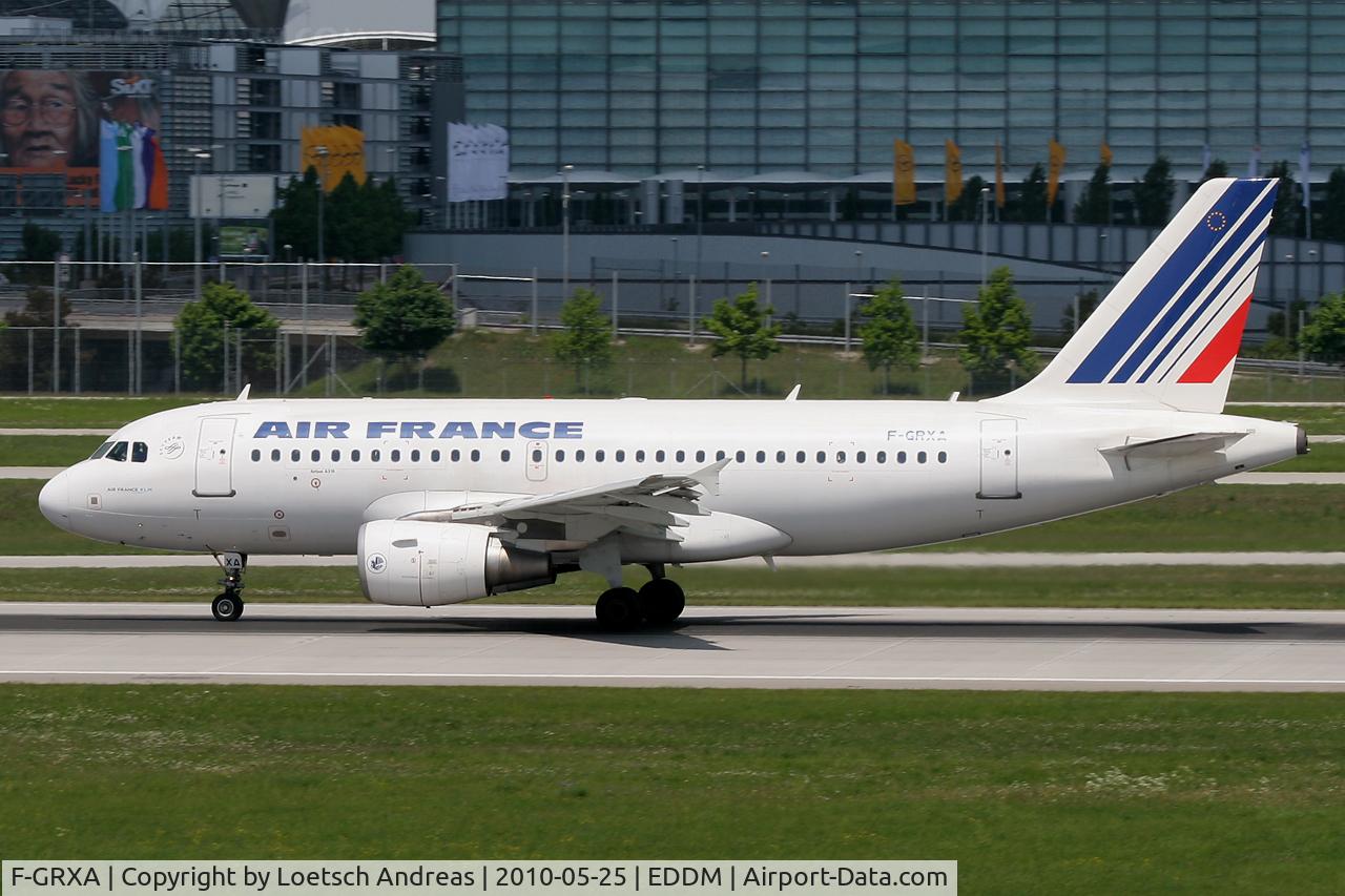F-GRXA, 2001 Airbus A319-111 C/N 1640, Air France
