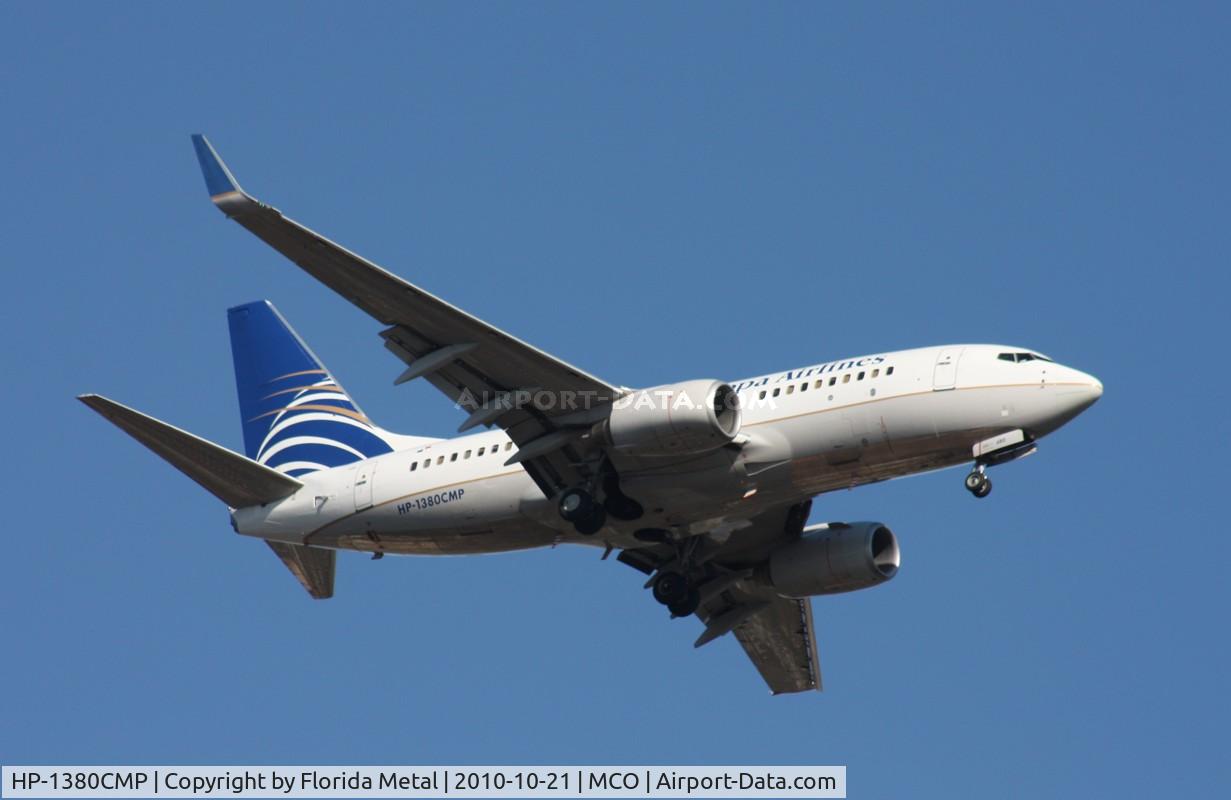 HP-1380CMP, 2002 Boeing 737-7V3 C/N 30464, Copa 737