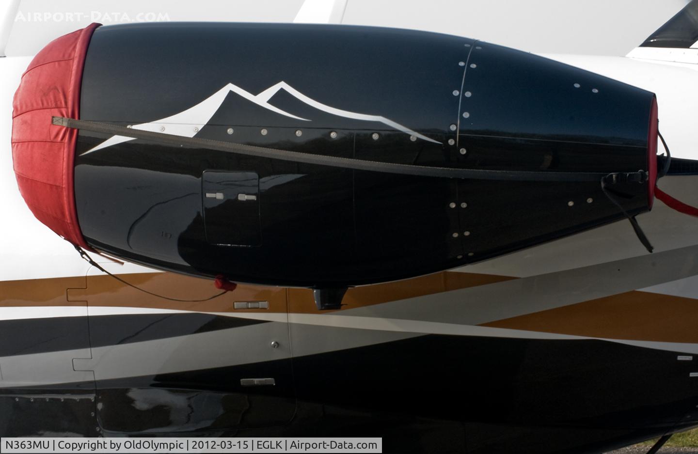 N363MU, 2011 Cessna 510 Citation Mustang Citation Mustang C/N 510-0363, Engine nacelle detail