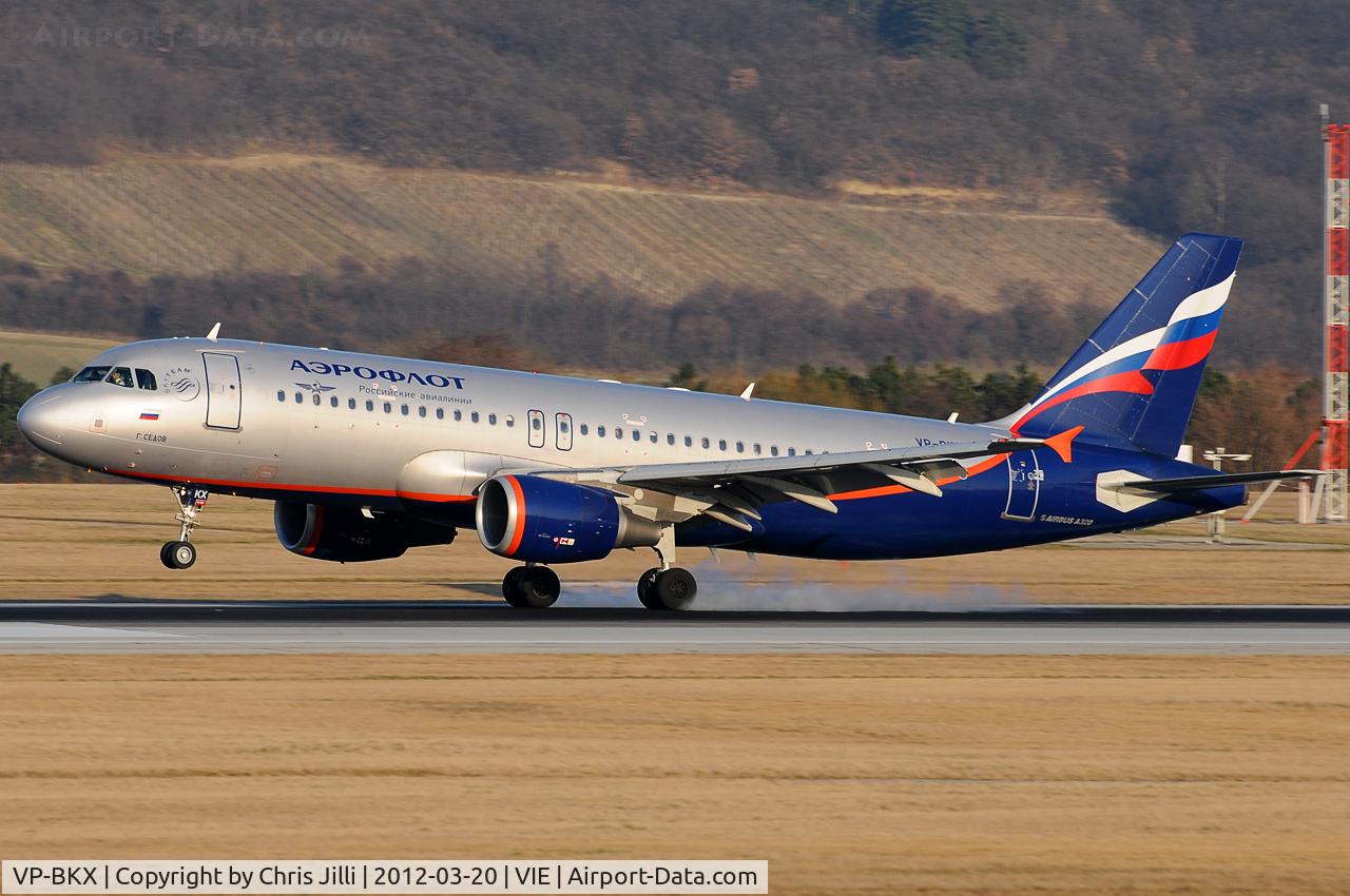 VP-BKX, 2008 Airbus A320-214 C/N 3410, Aeroflot