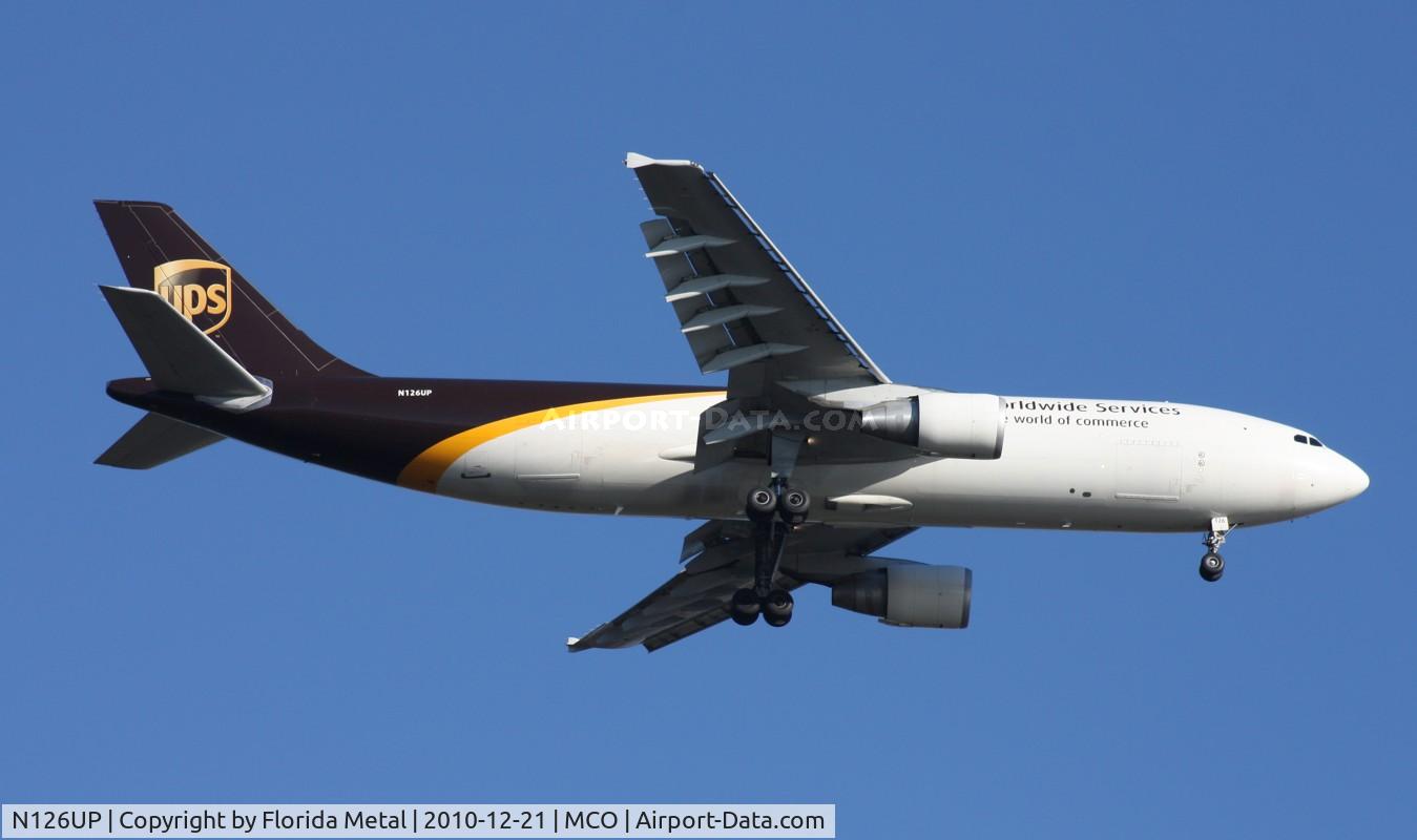 N126UP, 2000 Airbus A300F4-622R(F) C/N 0810, UPS A300