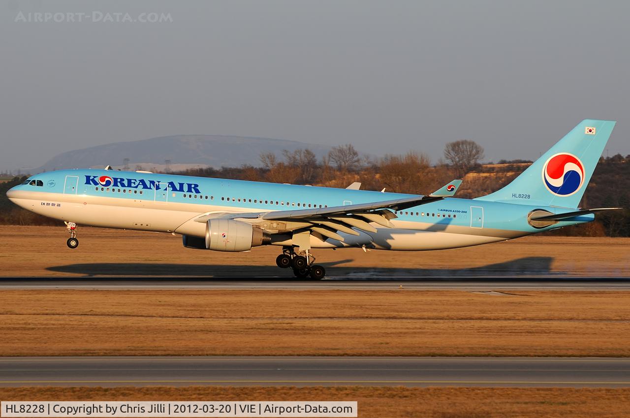 HL8228, 2011 Airbus A330-223 C/N 1203, Korean Air