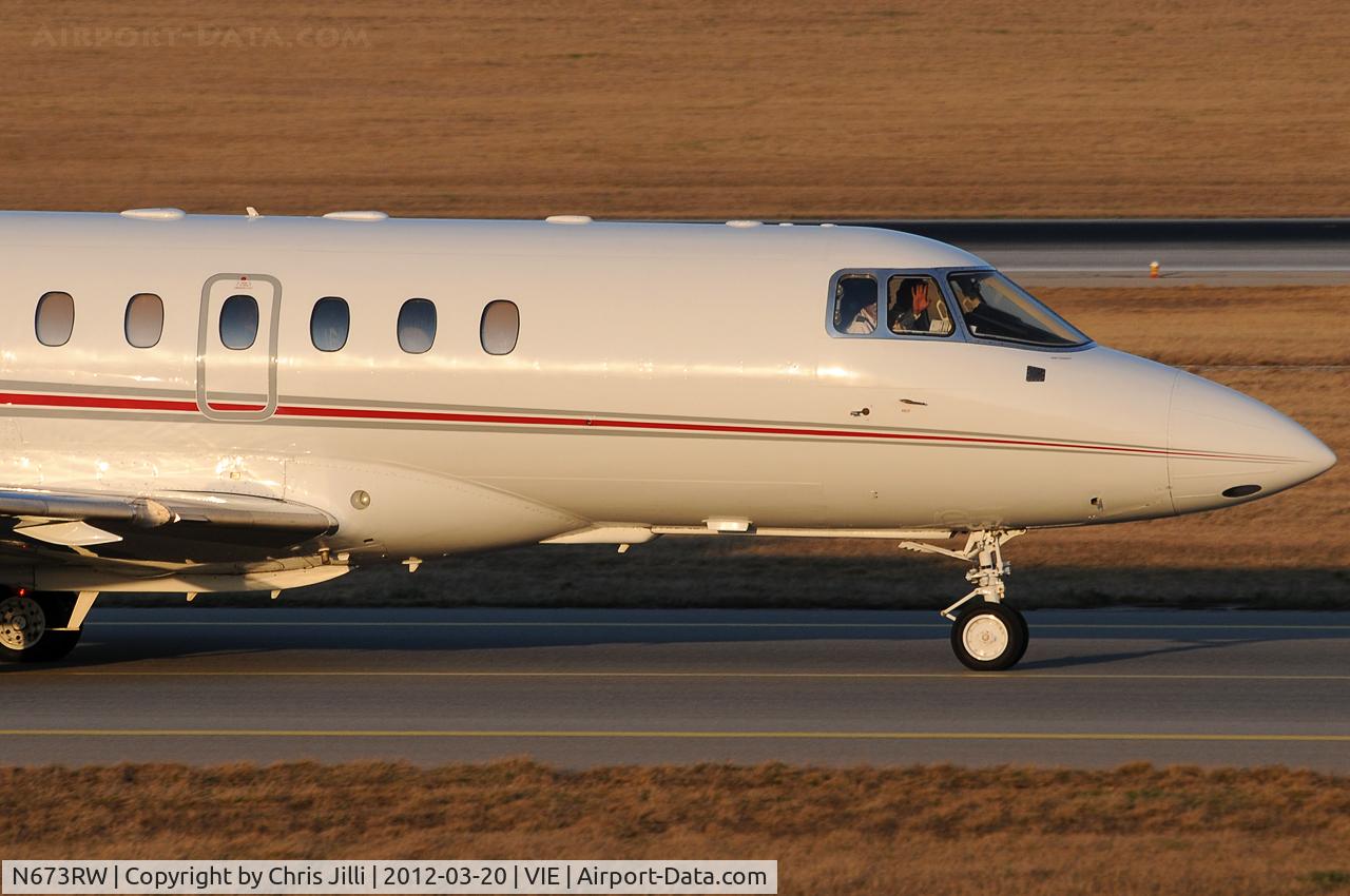 N673RW, 1997 Raytheon Hawker 800XP C/N 258331, Private