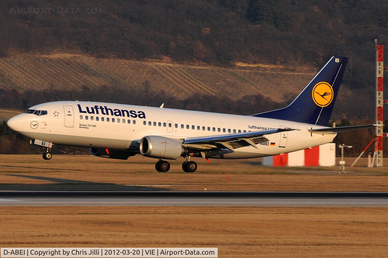 D-ABEI, 1991 Boeing 737-330 C/N 25359, Lufthansa