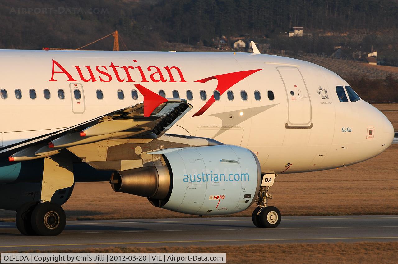 OE-LDA, 2004 Airbus A319-112 C/N 2131, Austrian Airlines