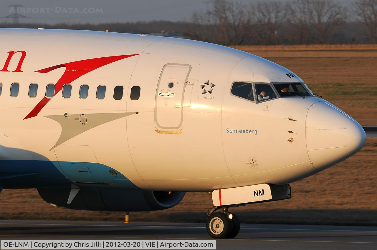 OE-LNM, 2000 Boeing 737-6Z9 C/N 30138, Austrian Airlines