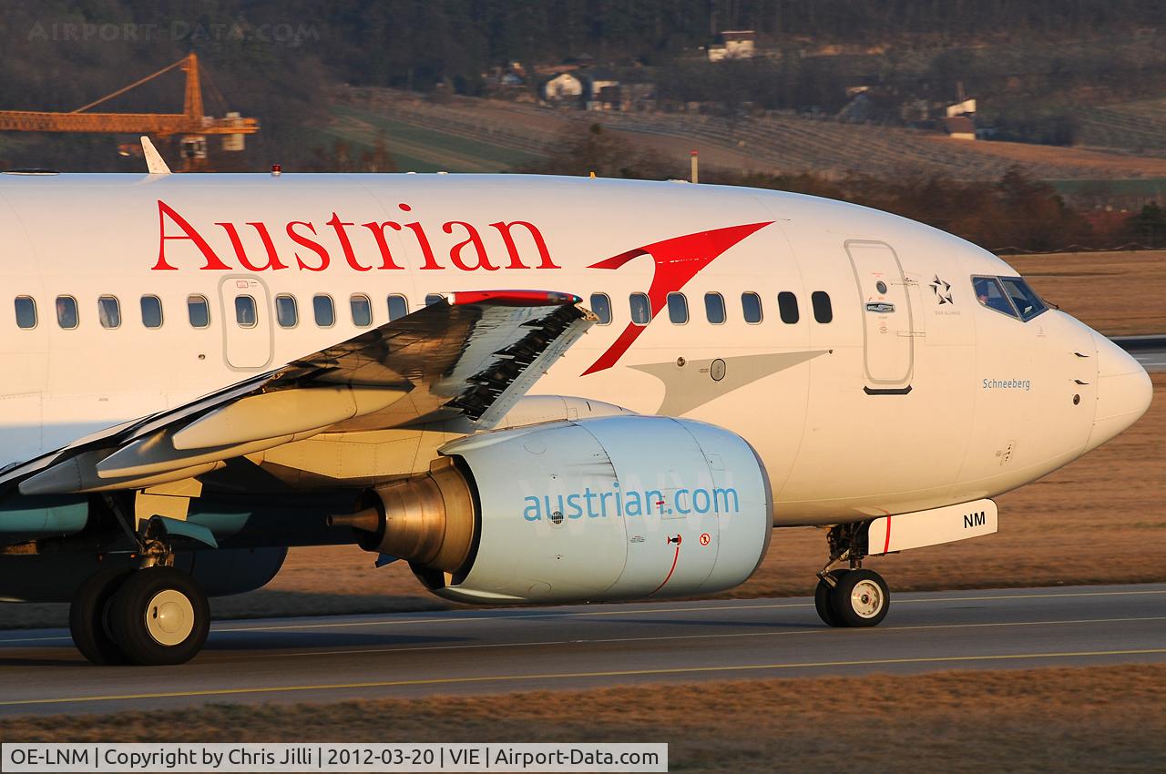 OE-LNM, 2000 Boeing 737-6Z9 C/N 30138, Austrian Airlines
