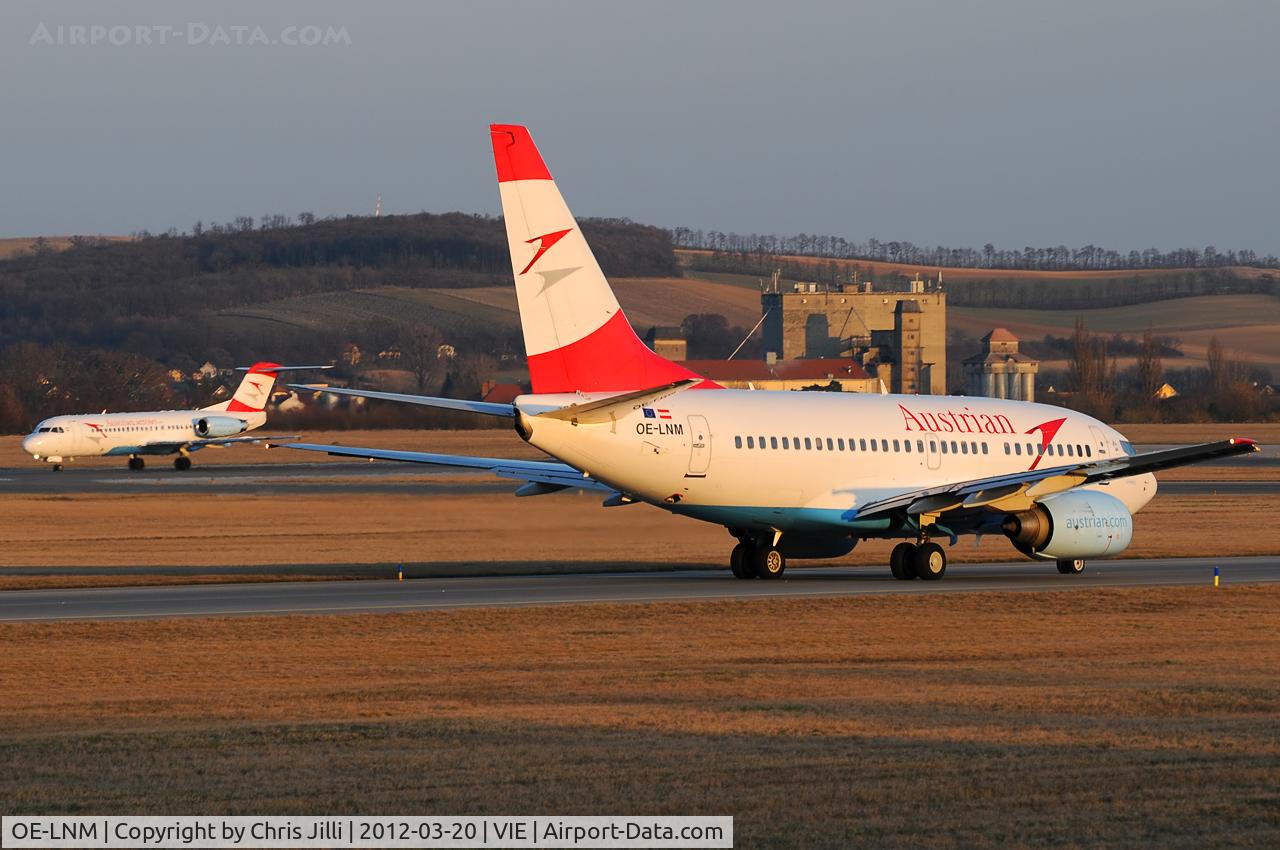 OE-LNM, 2000 Boeing 737-6Z9 C/N 30138, Austrian Airlines