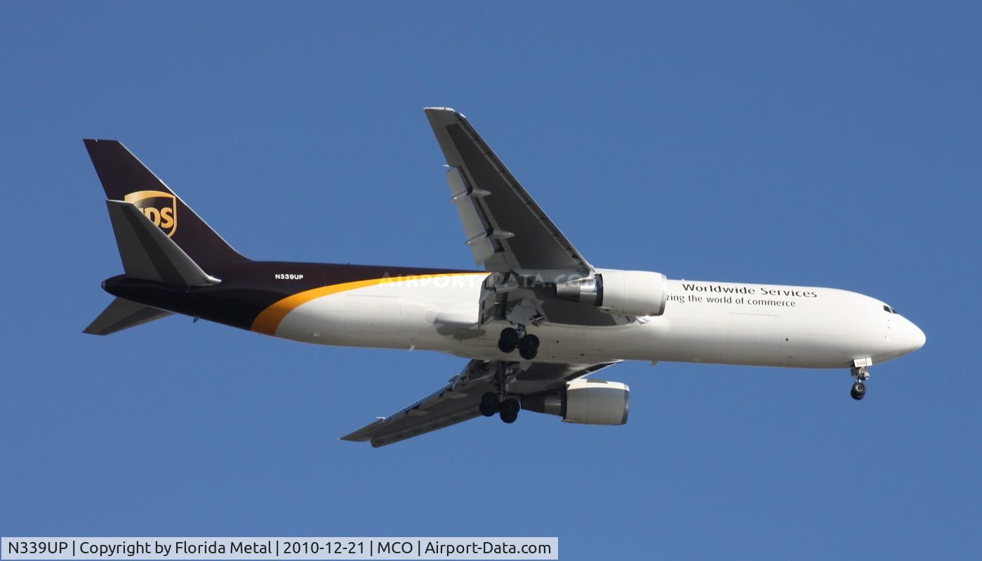 N339UP, 2010 Boeing 767-34A(ER)/F C/N 37859, UPS 767-300