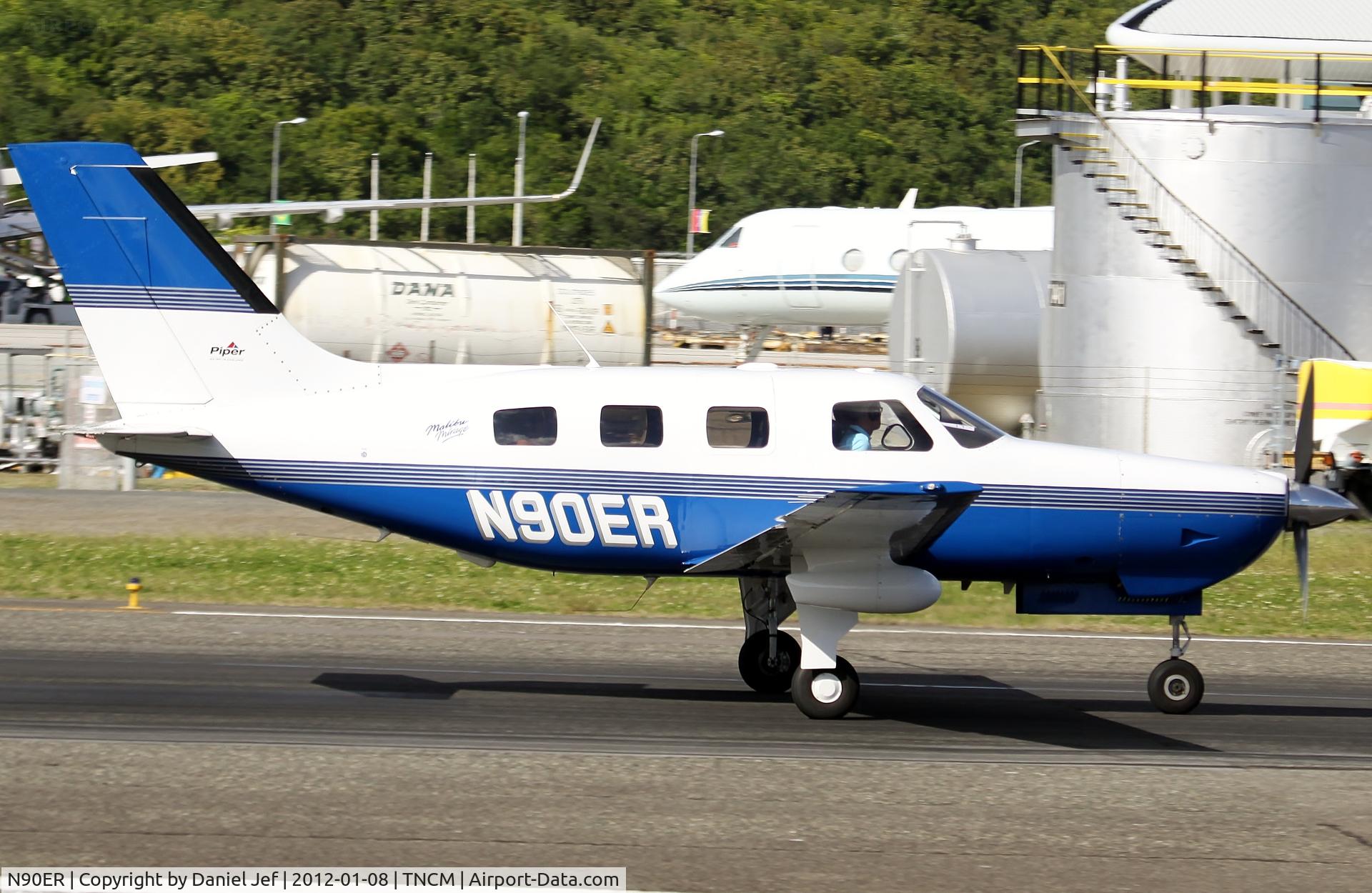 N90ER, 1999 Piper PA-46-350P Malibu Mirage C/N 4636243, N90ER