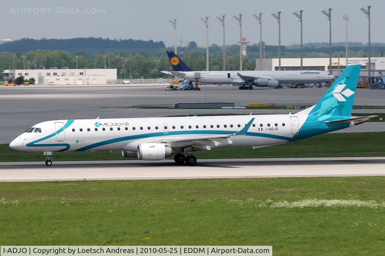 I-ADJO, 2009 Embraer 195LR (ERJ-190-200LR) C/N 19000280, Air Dolomiti
