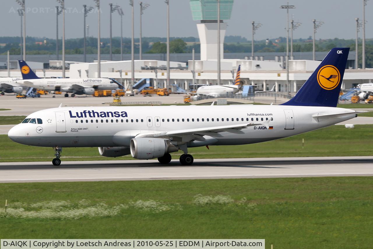 D-AIQK, 1991 Airbus A320-211 C/N 0218, named 