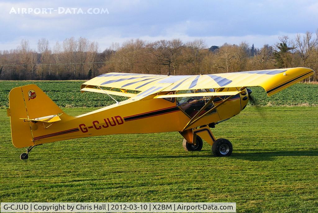 G-CJUD, 1992 Denney Kitfox Mk3 C/N PFA 172-11939, at Lower Wasing Farm, Brimpton