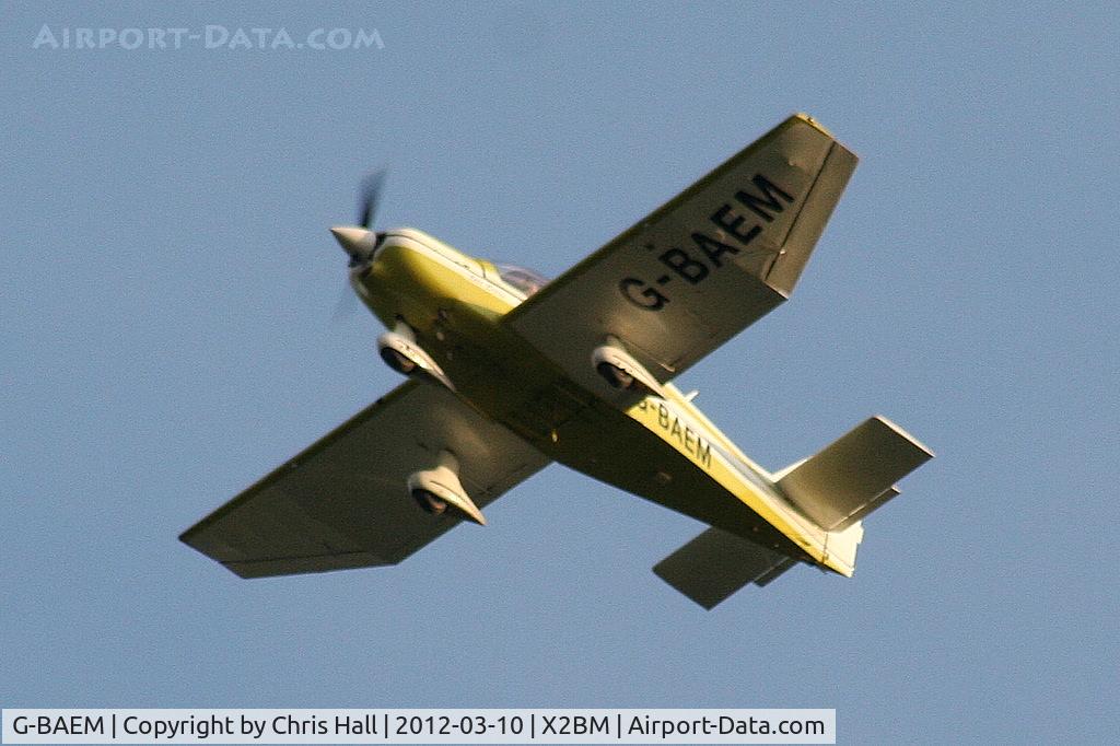 G-BAEM, 1972 Robin DR-400-120 Petit Prince C/N 728, over Lower Wasing Farm, Brimpton