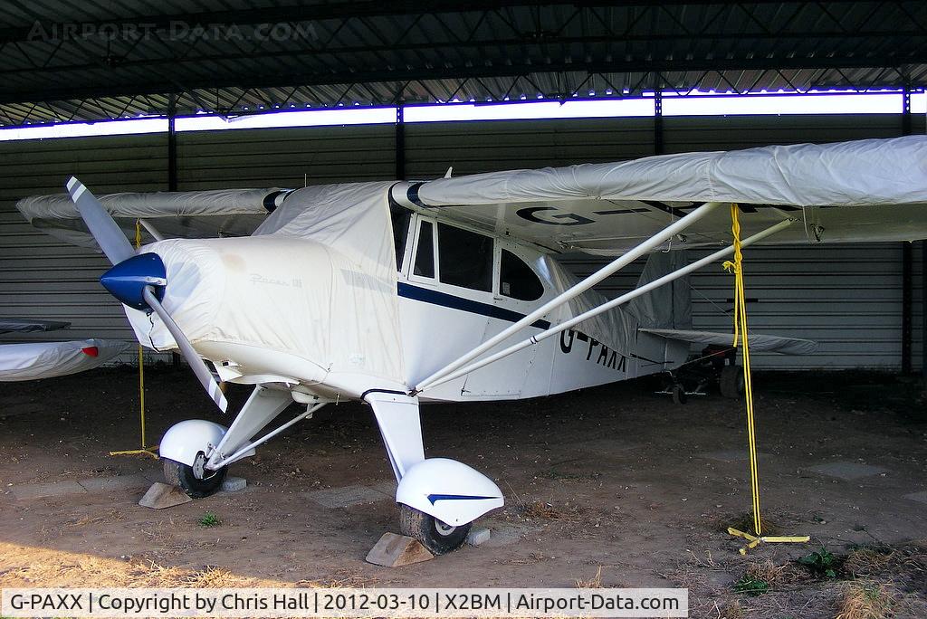 G-PAXX, 1954 Piper PA-20-135 Pacer Pacer C/N 20-1107, at Lower Wasing Farm, Brimpton