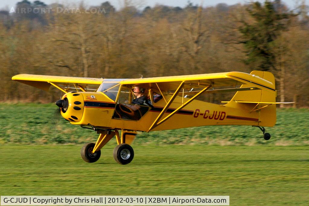 G-CJUD, 1992 Denney Kitfox Mk3 C/N PFA 172-11939, at Lower Wasing Farm, Brimpton