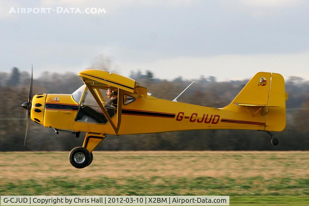 G-CJUD, 1992 Denney Kitfox Mk3 C/N PFA 172-11939, at Lower Wasing Farm, Brimpton
