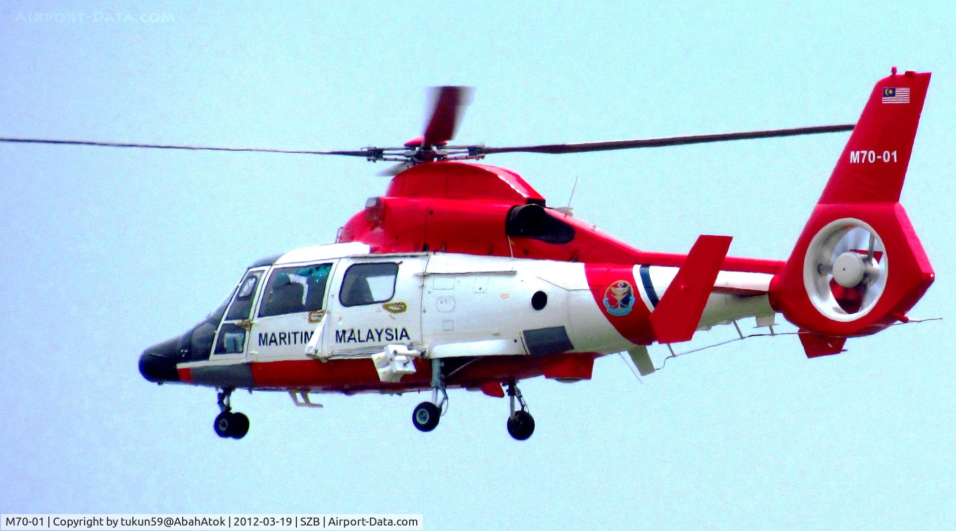 M70-01, Eurocopter AS-365N-3 Dauphin 2 C/N 6723, Malaysian Maritime Enforcement Agency
(Maritim Malaysia)