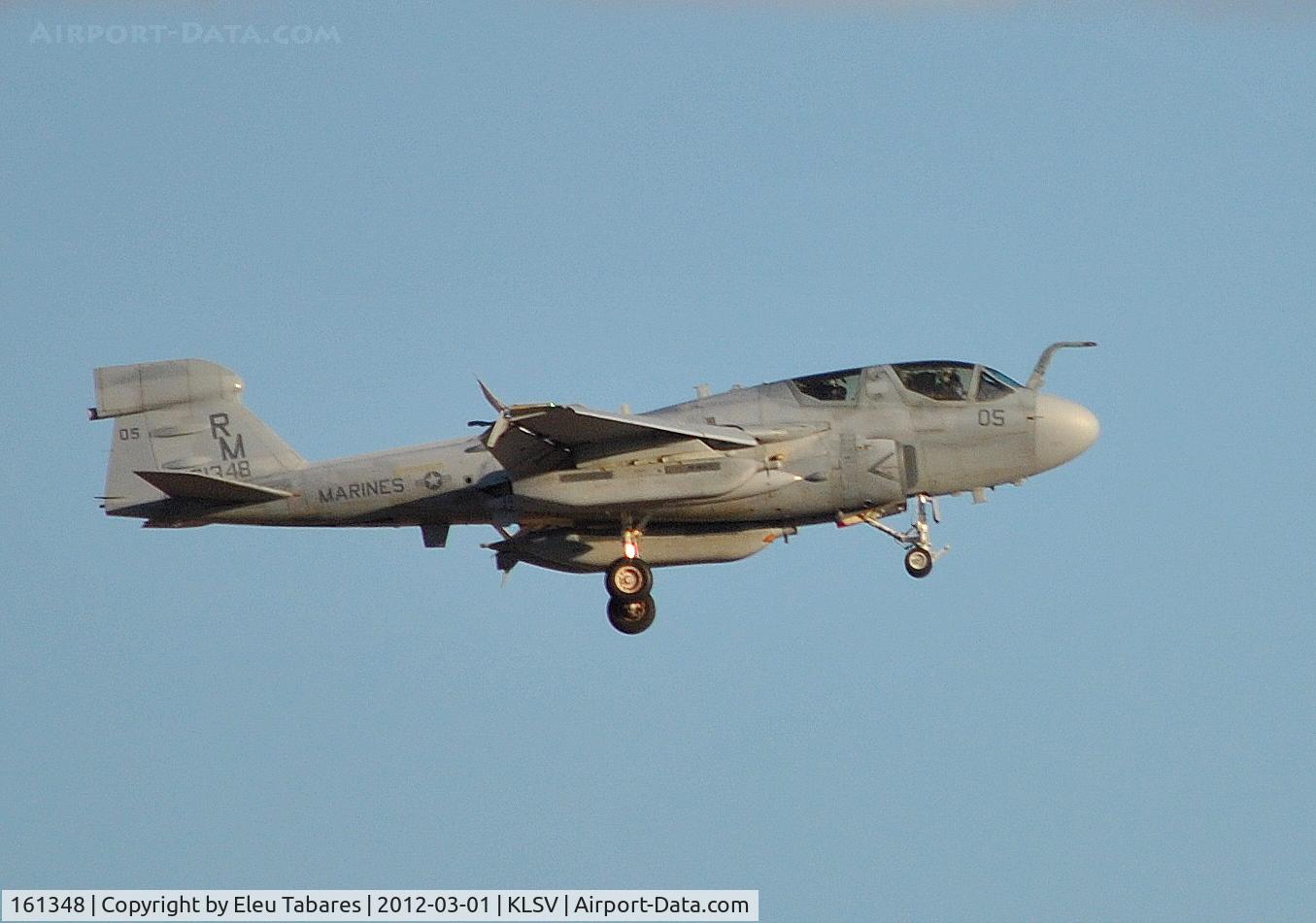 161348, Grumman EA-6B Prowler C/N P-92, Taken during Red Flag Exercise at Nellis Air Force Base, Nevada.
