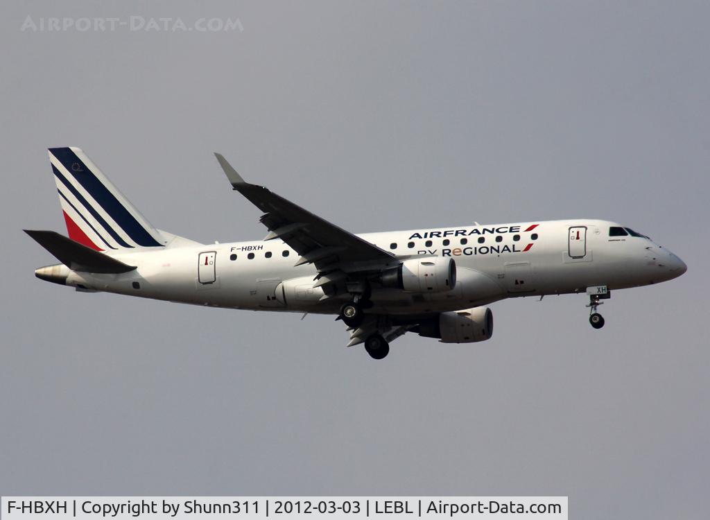F-HBXH, 2010 Embraer 170ST (ERJ-170-100ST) C/N 17000307, Landing rwy 07L